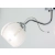 Plafon chromowany szklany 3-punktowy 58cm 8961/3 z serii RUBY - Lampy Elem
